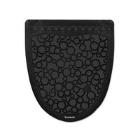 Urinal Mat 2.0, Rubber, 17.5 X 20, Black-black, 6-carton