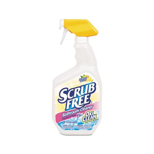 Scrub Free Soap Scum Remover, Lemon, 32oz Spray Bottle, 8-carton