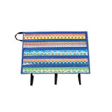 Border Storage Pocket Chart, Blue-clear, 41" X 24.5"