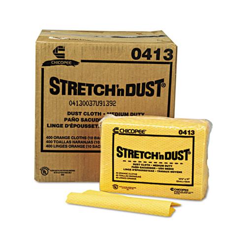 Stretch 'n Dust Cloths, 12 3-5 X 17, Yellow, 400-carton