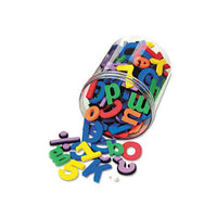 Magnetic Alphabet Letters, Assorted Colors. 105-pack