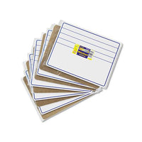 Dry-erase Student Boards, 12 X 9, Blue-white, 10-set