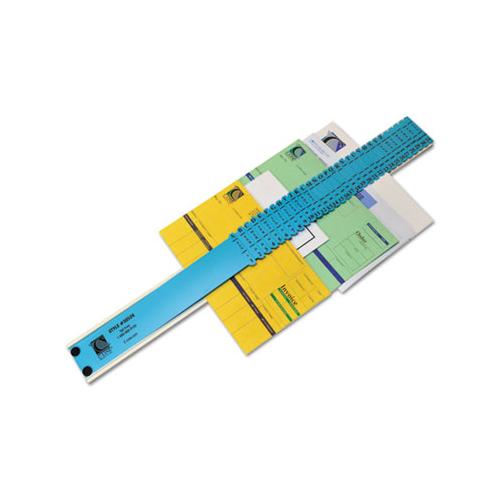 Plastic Indexed Sorter, 31 Dividers, Alpha-numeric-months-dates-days, Letter-size, Blue Frame