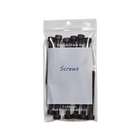 Write-on Poly Bags, 2 Mil, 3" X 5", Clear, 1,000-carton