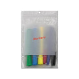 Write-on Poly Bags, 2 Mil, 5" X 8", Clear, 1,000-carton
