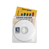 Deluxe Individual Cd-dvd Holders, 50-bx