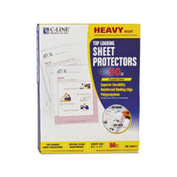 Heavyweight Polypropylene Sheet Protectors, Clear, 2", 11 X 8 1-2, 50-bx