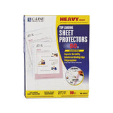 Heavyweight Polypropylene Sheet Protectors, Clear, 2", 11 X 8 1-2, 50-bx