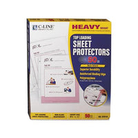 Heavyweight Polypropylene Sheet Protectors, Non-glare, 2", 11 X 8 1-2, 50-bx