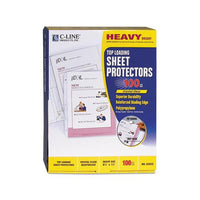 Heavyweight Polypropylene Sheet Protectors, Clear, 2", 11 X 8 1-2, 100-box