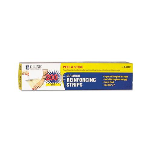 Self-adhesive Reinforcing Strips, 10 3-4 X 1, 200-box