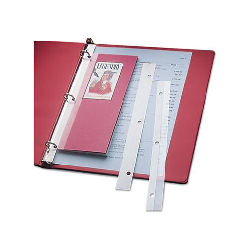 Self-adhesive Attaching Strips, 3-hole Punched, 11 X 1, 200-bx