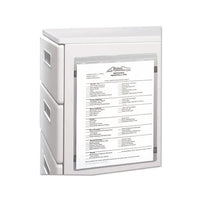 Magnetic Shop Ticket Holders, Super Heavyweight, 15 Sheets, 8 1-2 X 11, 15-bx