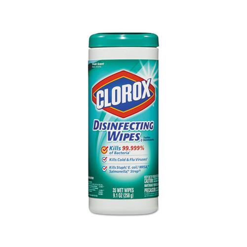 Disinfecting Wipes, 7 X 8, Fresh Scent, 35-canister