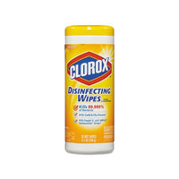 Disinfecting Wipes, 7 X 8, Crisp Lemon, 35-canister, 12-carton