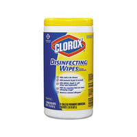 Disinfecting Wipes, 7 X 8, Lemon Fresh, 75-canister, 6-carton