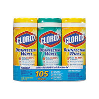 Disinfecting Wipes, 7x8, Fresh Scent-citrus Blend, 35-canister, 3-pk, 5 Packs-ct