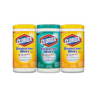 Disinfecting Wipes, 7 X 8, Fresh Scent-citrus Blend, 75-canister, 3-pk