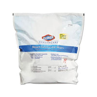 Bleach Germicidal Wipes, 12 X 12, Unscented, 110-refill, 2-carton