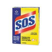 Steel Wool Soap Pad, 15 Pads-box, 12 Boxes-carton