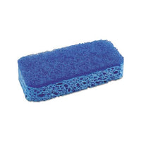 All Surface Scrubber Sponge, 2 1-2 X 4 1-2, 1" Thick, Blue, 12-carton