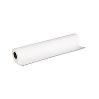 Matte Coated Paper Roll, 2" Core, 8 Mil, 24" X 100 Ft, Matte White