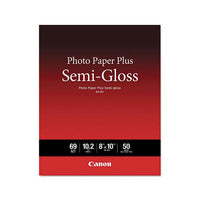 Photo Paper Plus Semi-gloss, 8 X 10, Semi-gloss White, 50-pack