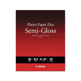 Photo Paper Plus Semi-gloss, 8 X 10, Semi-gloss White, 50-pack