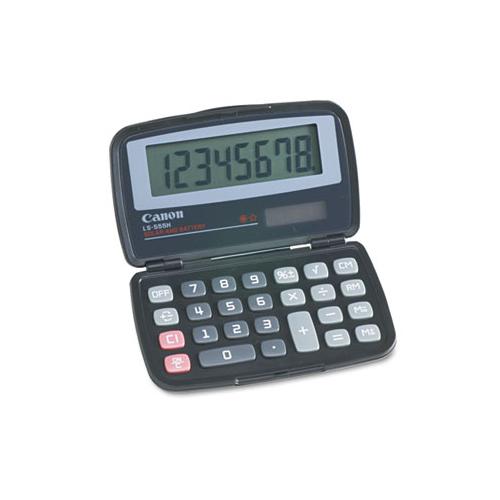 Ls555h Handheld Foldable Pocket Calculator, 8-digit Lcd
