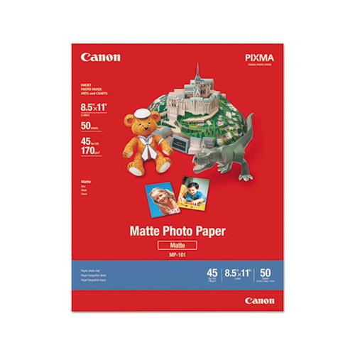 Photo Paper Plus, 8.5 Mil, 8.5 X 11, Matte White, 50-pack