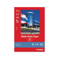Matte Photo Paper, 4 X 6, Matte White, 120-pack
