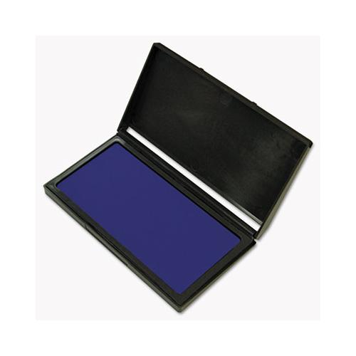 Microgel Stamp Pad For 2000 Plus, 3 1-8 X 6 1-6, Blue