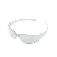 Checkmate Wraparound Safety Glasses, Clr Polycarbonate Frame, Coated Clear Lens