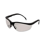 Klondike Safety Glasses, Matte Black Frame, Clear Lens