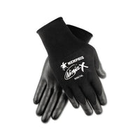 Ninja X Bi-polymer Coated Gloves, Large, Black, Pair