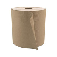 Select Roll Paper Towels, 1-ply, 7.9" X 800 Ft, Natural, 6-carton