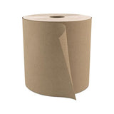 Select Roll Paper Towels, 1-ply, 7.9" X 800 Ft, Natural, 6-carton