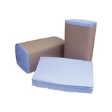 Tuff-job Windshield Towels, 2 Ply, 10.25 X 9.25, Blue, 168-pack, 12 Packs-carton