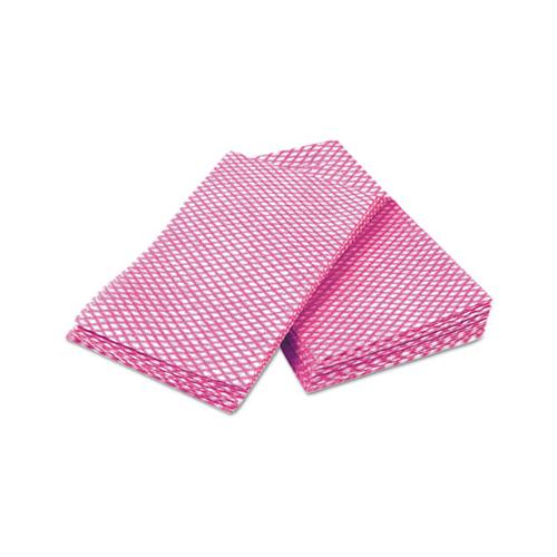 Tuff-job Durable Foodservice Towels, Pink-white, 12 X 24, 200-carton