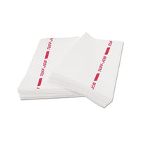 Tuff-job S900 Antimicrobial Foodservice Towels, White-red, 12 X 24, 150-ct