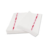 Tuff-job S900 Antimicrobial Foodservice Towels, White-red, 12 X 24, 150-ct