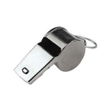 Sports Whistle, Medium Weight, Metal, Silver