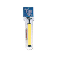 Hand Pump, 12", Plastic, Yellow-black