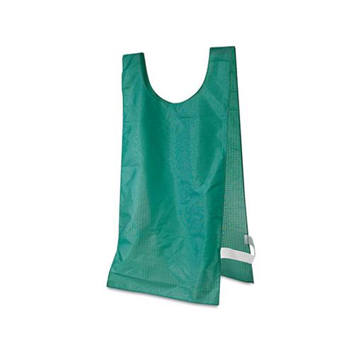 Heavyweight Pinnies, Nylon, One Size, Green, 12-box