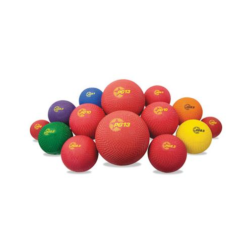 Playground Ball Set, Multi-size, Multi-color, Nylon, 14-set