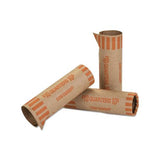Preformed Tubular Coin Wrappers, Quarters, $10, 1000 Wrappers-box