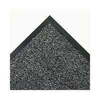 Cross-over Indoor-outdoor Wiper-scraper Mat, Olefin-poly, 48 X 72, Gray