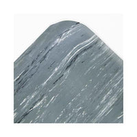 Cushion-step Surface Mat, 36 X 60, Marbleized Rubber, Gray