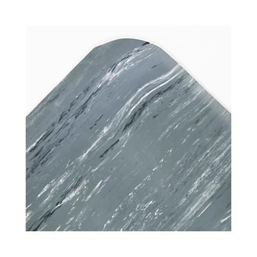 Cushion-step Surface Mat, 36 X 60, Marbleized Rubber, Gray