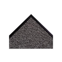 Dust-star Microfiber Wiper Mat, 36 X 120, Charcoal